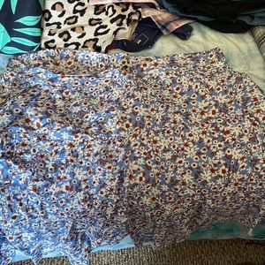 Cute floral skirt